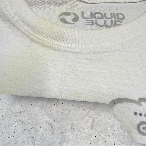 Bertha Pop Art Grateful Dead Shirt - Liquid Blue Have a Grateful Day T-shirt XL - Picture 9 of 11